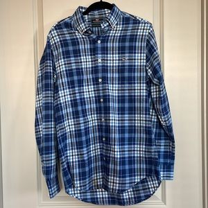 Vineyard Vines Performance Slim Fit Tucker Shirt Seawater Flannel